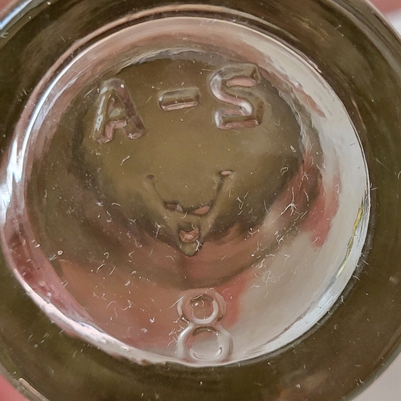 Vintage Small Clear Glass Alka Seltzer Jar with Metal Screw On Cap - Picture 8 of 16